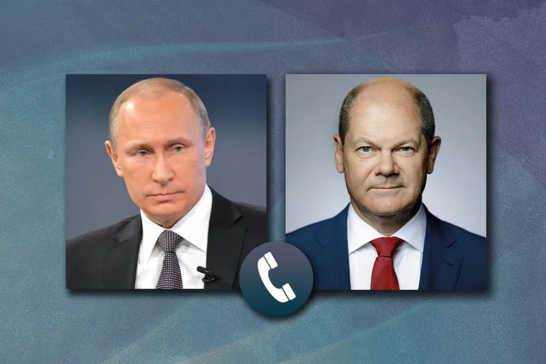 Scholz and Putin spoke for the first time in 2022.