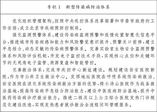 Column 1 New infectious disease prevention and control system. png