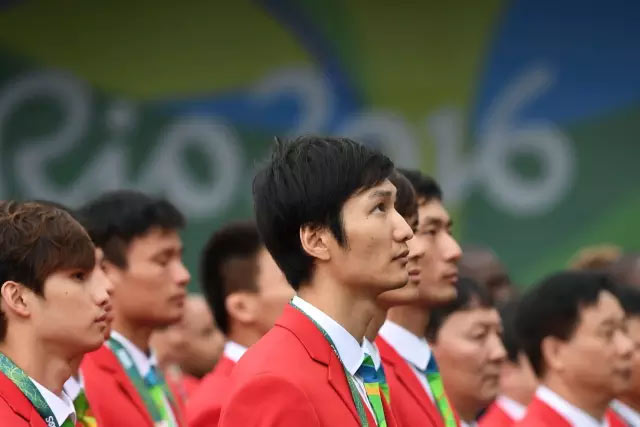 ▲ At the 2016 Rio Olympic Games, the China delegation held a flag-raising ceremony and officially settled in the Olympic Village.